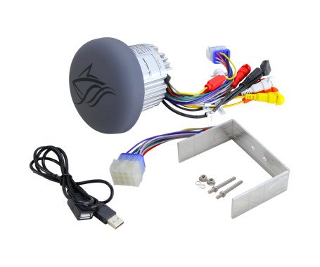 AQUA MARINE - 200W Bluetooth Marine MP5 Stereo - MZBMS-1